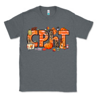 Charcoal Heather Fall CPHT Pharmacy Technician Classic Tee - texasbilliewilder