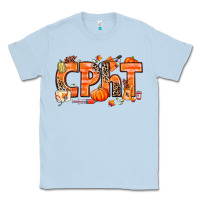 Dusty Blue Fall CPHT Pharmacy Technician Classic Tee - texasbilliewilder
