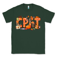 Sports Green Fall CPHT Pharmacy Technician Classic Tee - texasbilliewilder