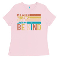Bubblegum Pink Be Kind Ladies Tee - Bettercallsaul
