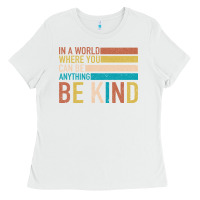 White Be Kind Ladies Tee - Bettercallsaul