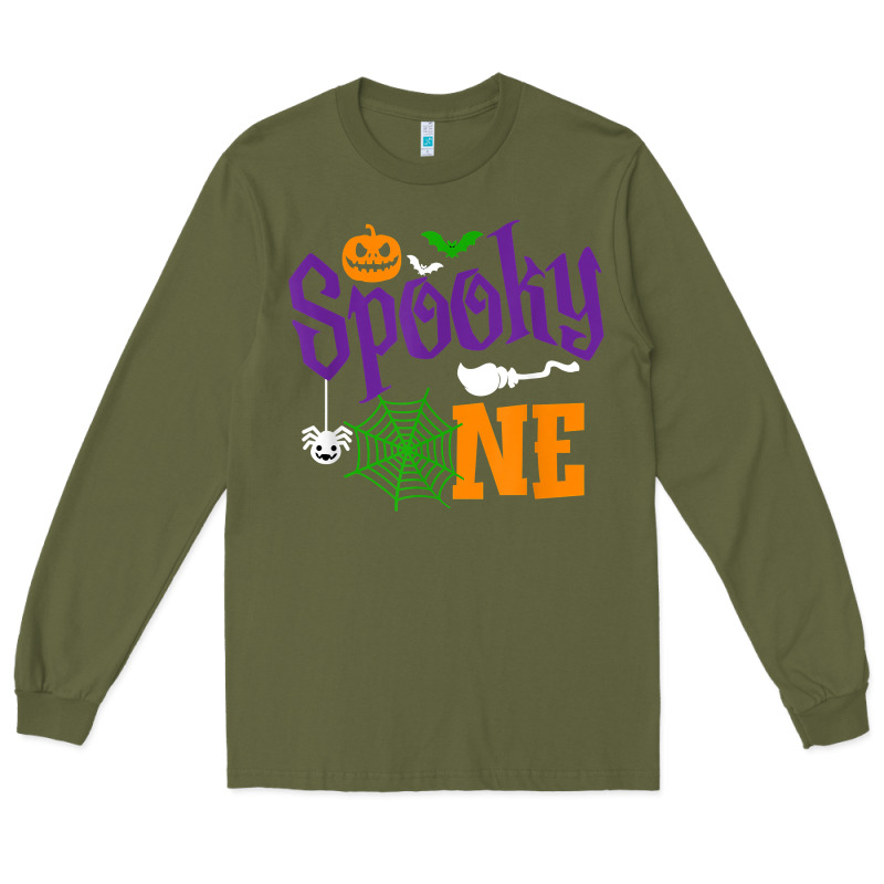 Spooky One Boy Halloween 1st Birthday Matching Family T Shirt Long Sleeve Tee by trangStudio | Teevron