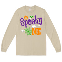 Mushroom spooky one boy halloween 1st birthday matching family t shirt Long Sleeve Tee - trangStudio