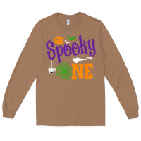 Toasted Coconut spooky one boy halloween 1st birthday matching family t shirt Long Sleeve Tee - trangStudio