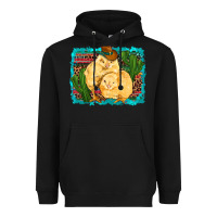 Black western cowboy chicks cactus coop animals  leopard serape turquoise Heavyweight Hoodie - Artiststas