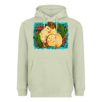 Matcha western cowboy chicks cactus coop animals  leopard serape turquoise Heavyweight Hoodie - Artiststas
