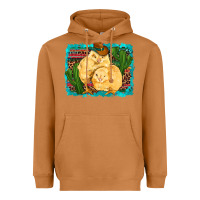 Meerkat western cowboy chicks cactus coop animals  leopard serape turquoise Heavyweight Hoodie - Artiststas