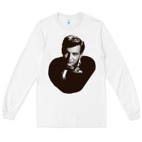 White Bobby Darin Long Sleeve Tee - trangStudio