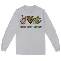 Moon Dust Peace Love Pumkins Long Sleeve Tee - Jasminsmagicworld