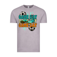 Vintage Zinc Game day lightning bolt soccer Vintage Tee - HowdyJamesFarm