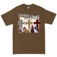 Cacao Christmas Begins With Christ Premium Tee - Bettercallsaul