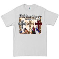 Dove Grey Christmas Begins With Christ Premium Tee - Bettercallsaul