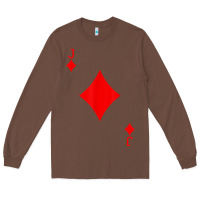 Chestnut jack of diamond deck of cards halloween costume t shirt Long Sleeve Tee - trangStudio