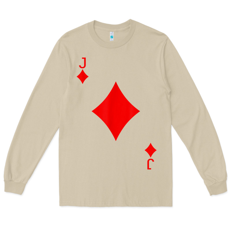 Jack Of Diamond Deck Of Cards Halloween Costume T Shirt Long Sleeve Tee by trangStudio | Teevron