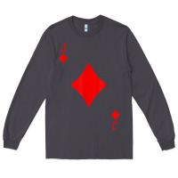 Smoke jack of diamond deck of cards halloween costume t shirt Long Sleeve Tee - trangStudio