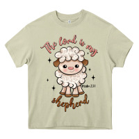 Mossy the lord is my shepherd Heavy Core Tee - Artiststas