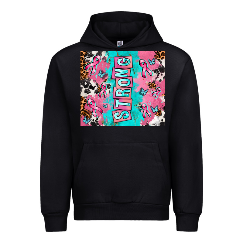 Breast Cancer Awareness Strong Urban Hoodie by AdoDesignShop | Teevron