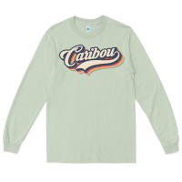 Matcha I Love Caribou City Usa Retro Vintage Long Sleeve Tee - trangStudio