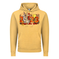 Vintage Mustard chinese new year 2023 rabbit year Vintage Hoodie - CowGirlArtShop