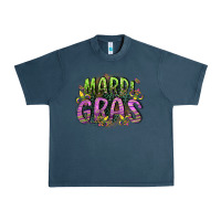 Midnight Navy mardi gras Urban Heavy Tee - CowGirlArtShop