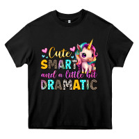 Black cute smart and a little bit dramatic Heavy Core Tee - Artiststas