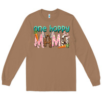 Toasted Coconut One hoppy mama mother's day Long Sleeve Tee - HowdyJamesFarm