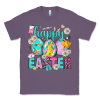 Lavender Happy Easter eggs Nurse Classic Tee - NancyCooperArtShop