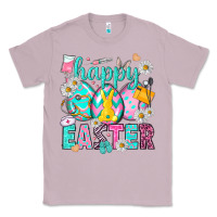 Lilac Happy Easter eggs Nurse Classic Tee - NancyCooperArtShop