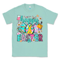 Seafoam Happy Easter eggs Nurse Classic Tee - NancyCooperArtShop