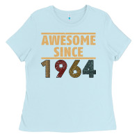 Baby Blue Awesome Since 1964 Ladies Tee - Bettercallsaul