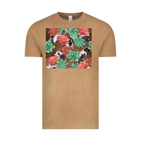 Vintage Camel succulents and cowhide Vintage Tee - TumblerDesignByShophia