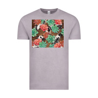 Vintage Zinc succulents and cowhide Vintage Tee - TumblerDesignByShophia