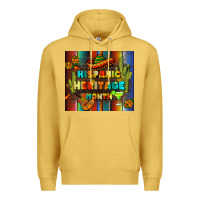 Antique Gold hispanic heritage month tumbler Premium Hoodie - BundleAndBundleShop
