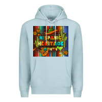 Blue Mist hispanic heritage month tumbler Premium Hoodie - BundleAndBundleShop