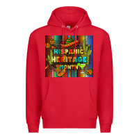 Red hispanic heritage month tumbler Premium Hoodie - BundleAndBundleShop