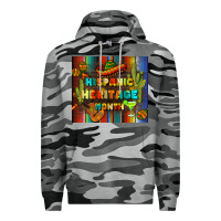 Slate Camo hispanic heritage month tumbler Premium Hoodie - BundleAndBundleShop