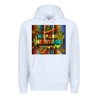 White hispanic heritage month tumbler Premium Hoodie - BundleAndBundleShop