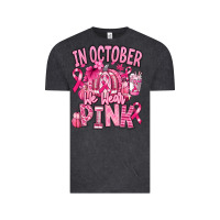 In October We Wear Pink American Football Vintage Tee | Teevron