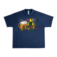 Navy mardi gras drinking team 12 inches 300 dpi Urban Heavy Tee - CowGirlArtShop
