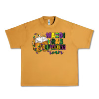 Peanut Butter mardi gras drinking team 12 inches 300 dpi Urban Heavy Tee - CowGirlArtShop