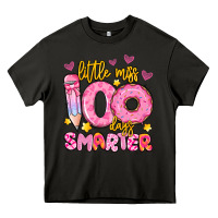 Asphalt little miss 100 days smarter Heavy Core Tee - Artiststas