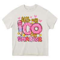 Cream little miss 100 days smarter Heavy Core Tee - Artiststas