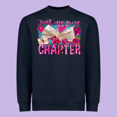 Just One More Chapter Heavyweight Sweatshirt Designed By Cowhidedigitalart