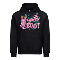 Black give the cancer boot Urban Hoodie - AdoDesignShop
