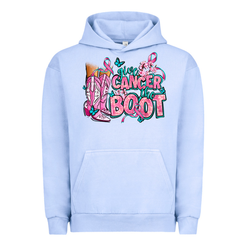 Give The Cancer Boot Urban Hoodie by AdoDesignShop | Teevron