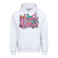 White give the cancer boot Urban Hoodie - AdoDesignShop