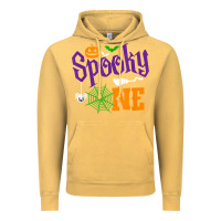 Vintage Mustard spooky one boy halloween 1st birthday matching family t shirt Vintage Hoodie - trangStudio