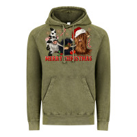 Vintage Olive merry christmas heifer cow gnomies Vintage Hoodie - CowGirlArtShop