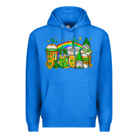 True Royal st patricks day gnomes coffee cups Premium Hoodie - Jasminsmagicworld