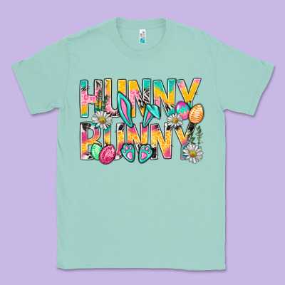 Hunny Bunny Easter Classic Tee Designed By Nancycooperartshop